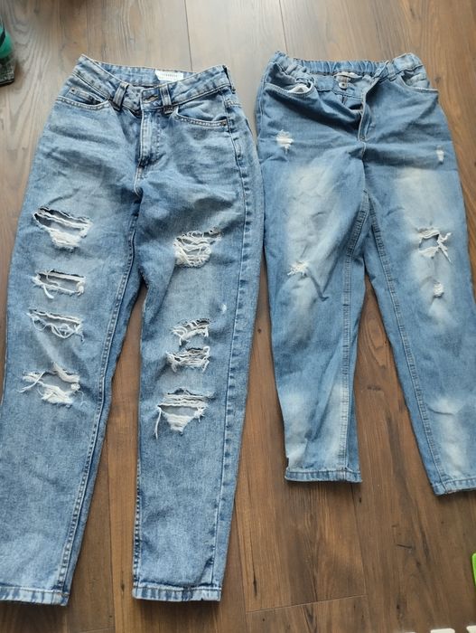 Spodnie dżinsowe 152  i sukienki na różne okazje!!!