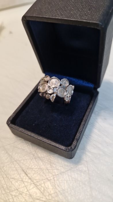 Anel Prata Filigrana