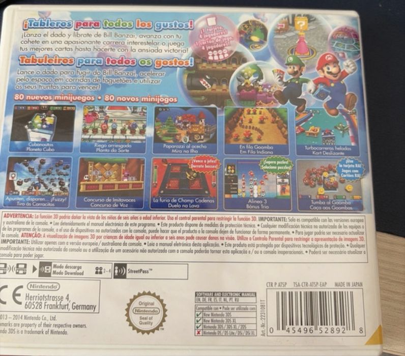 Varios jogos nintendo 3 ds