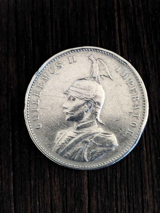 Uma Rúpie 1910 J África Oriental Alemã