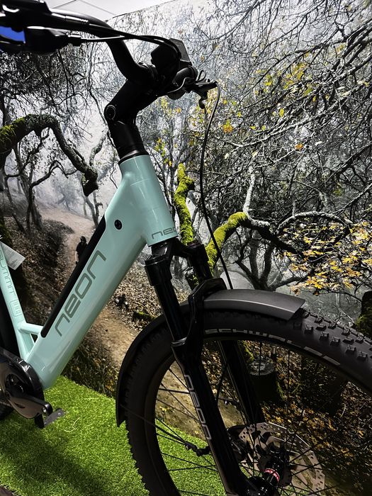 Rower elektryczny SUV SUMMIT RHM 1.0 Miętowy - Active Zone Bike World