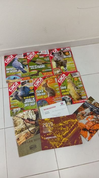 Revistas de caça e cães de caça