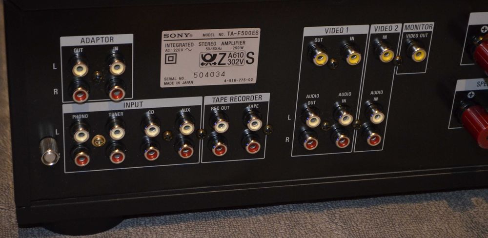 Sony TA-F 500 ES Wzmacniacz stereo doskonały stan oryg.