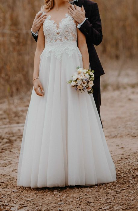 suknia ślubna litera A