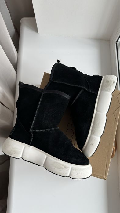 Угги respect замша вовна 36