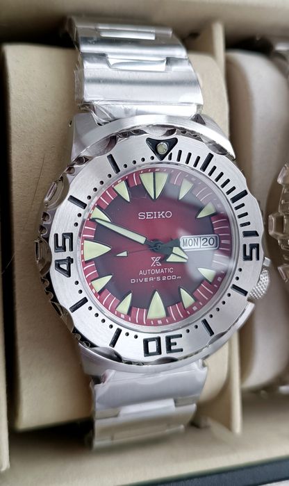 Механічний годинник  MOD Seiko Monster з механізмом NH36A
