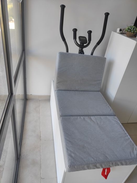 Colchão dobrável/ Puff