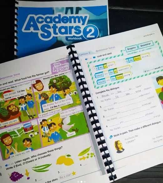 Academy Stars - Starter, 1, 2, 3 - англійська мова