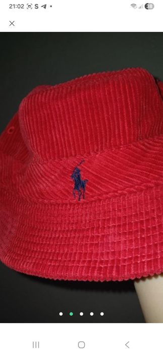 Вельветовая панама Polo Ralph Lauren