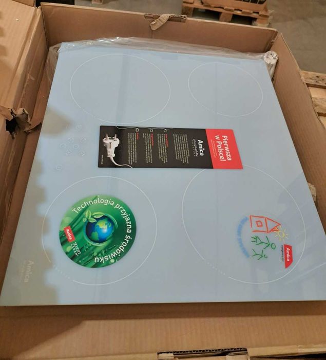 Індукційна поверхня Amica PI6109LW (Біла) – Нова / ОПТ