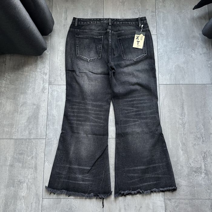 Джинси кльош опіум opium y2k sk8 jaded london balenci клеш flared