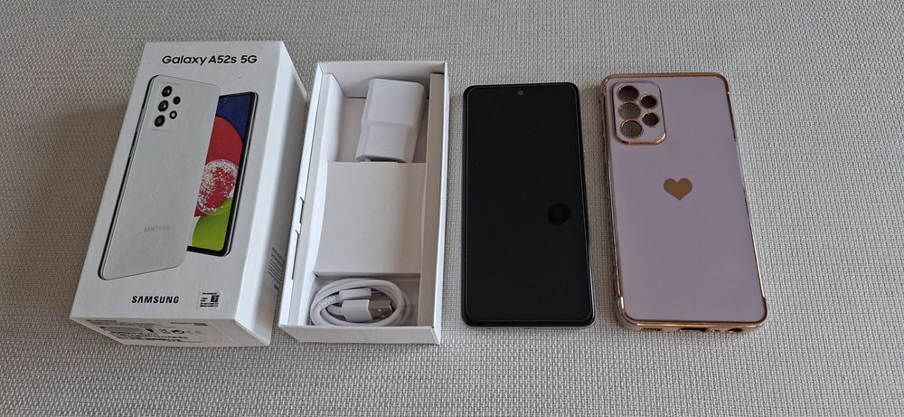 Samsung Galaxy A52s 5G biały plus gratis