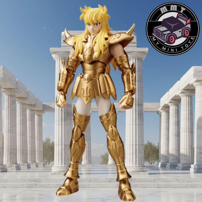 Saint Seiya Cavaleiro de Ouro Escorpião Milo Figura da Classe Campeão da Blokees para montar
