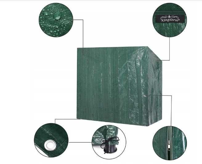 Pokrowiec  Plandeka NA HUŚTAWKĘ Ogrodową Duży Na Zamek !