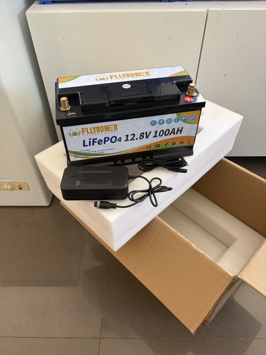 Bateria Litio  12V   100 Amperes - NOVA