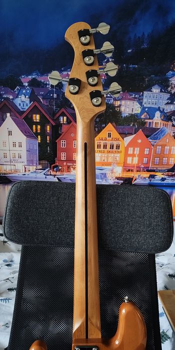 Gitara basowa Harley Benton MV-5JB jazz bass 5 string pięć strun