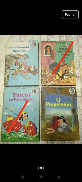 Livros Clube do Rato Mickey, vintage