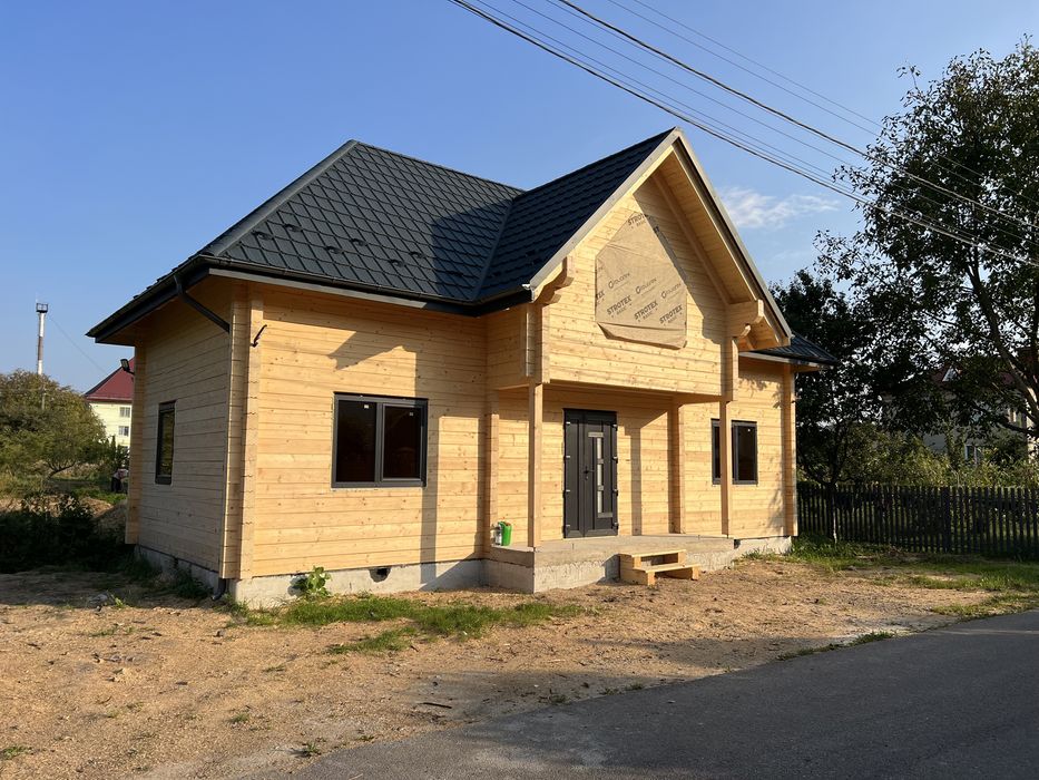Будівництво деревʼяних котеджів, зруб, будинки з дерева, сауна