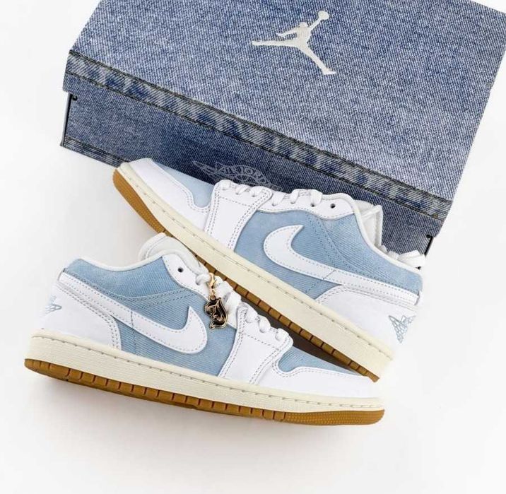 ОРИГІНАЛ! Air Jordan 1 Low SE Worn Blue 37.5 38 39 40 | HQ2004-400
