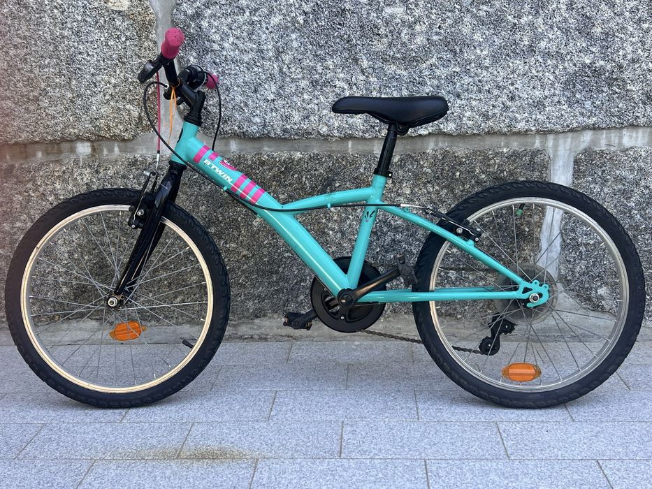 Bicicleta de criança - roda 20 com mudanças