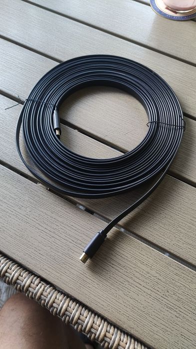 Kabel HDMI płaski 15 metrów