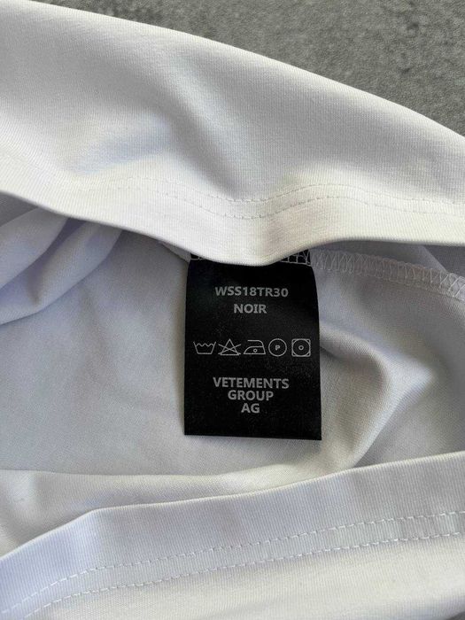 Оверсайз Футболка Vetements з бірками