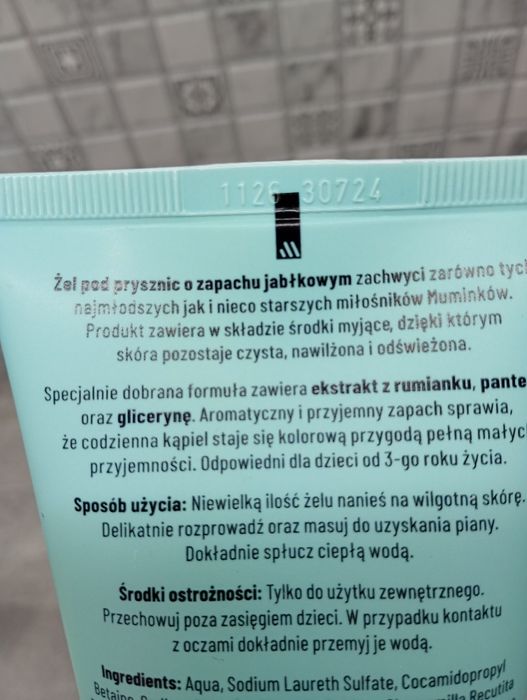 Żel pod prysznic Muminki 150 ml