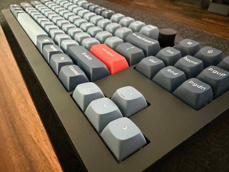 Keychron V3 Max QMK/VIA + Keychron Wooden Palm Rest + Etui Keychron