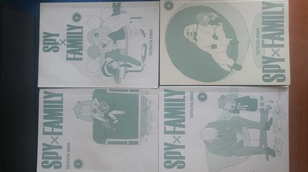 spy x family 1-4  zestaw 4 tomów - mangi