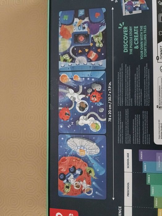 Puzzle Aventura espacial