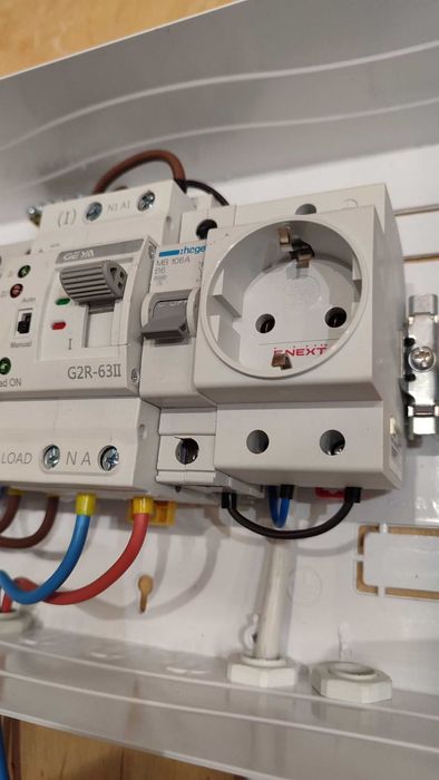 Готовий щит АВР автоматич. резервного живл. EcoFlow,Bluetti інверторів