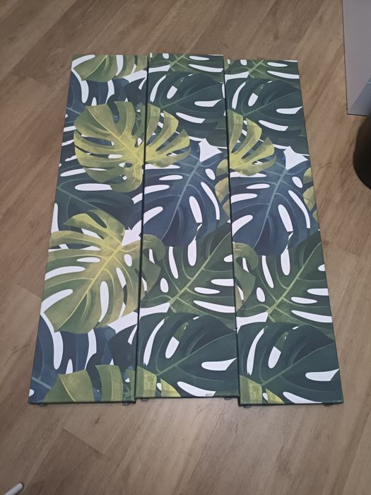 Parawan  w monstery 3 częściowy niski 132 cm