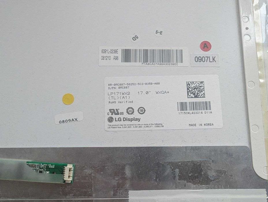 Matryca LG Display LP171WX2 (TL)(A1) 17.0" WXGA+