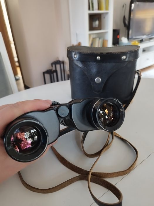 Lornetka radziecka Tento 7x35 exportowa optyka Zeiss