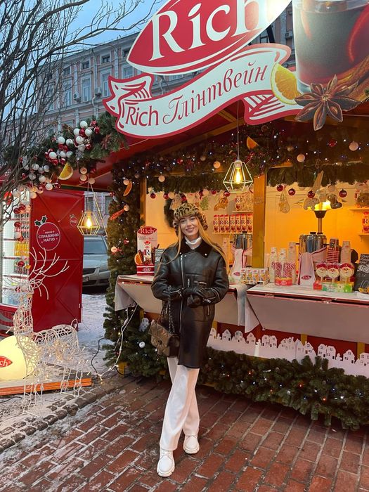 Дублянка натуральна M,L ,авіатор, косуха.Натуральная дубленка 44-46-48