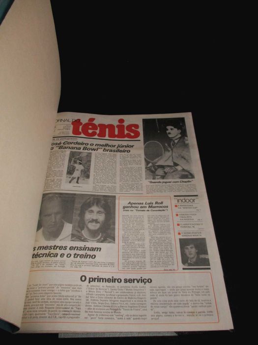 Jornal do Ténis João Roquette dos Números 1 ao 38 Grande Formato