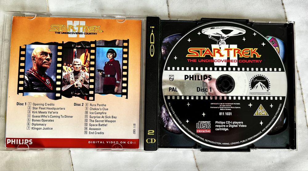 Star TreK VI Filme CDI da Phillips