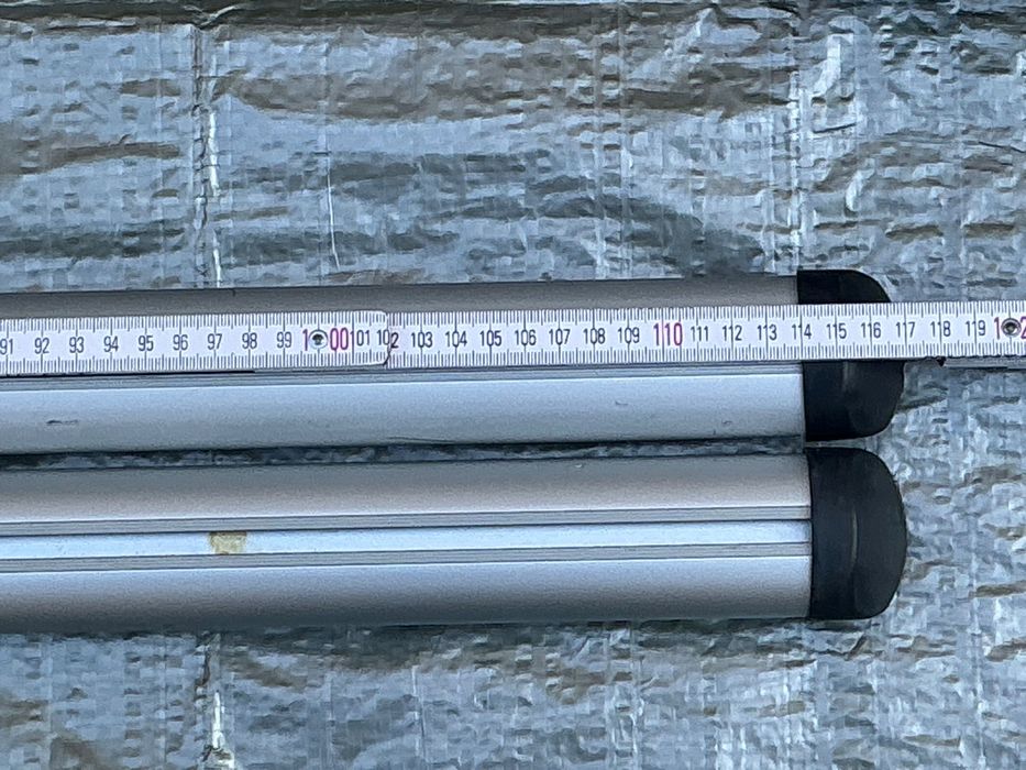 Belki Thule na relingi otwarte 114 cm.