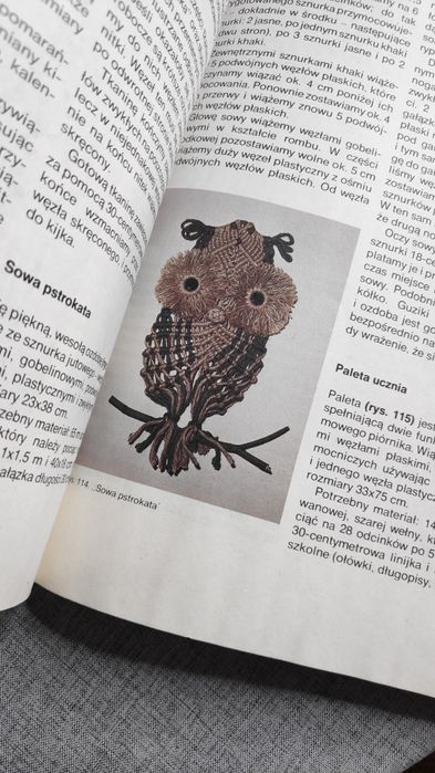 Książka makrama podręcznik vintage Alzbeta Brezinova