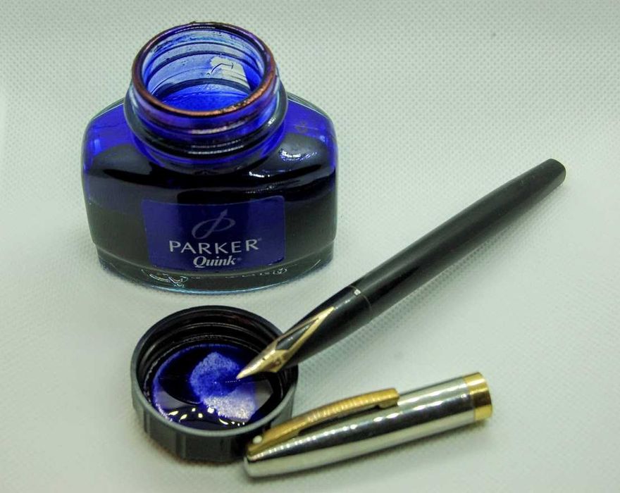 Caneta vácuo Sheaffer Imperial VI 1961 Touchdown Black