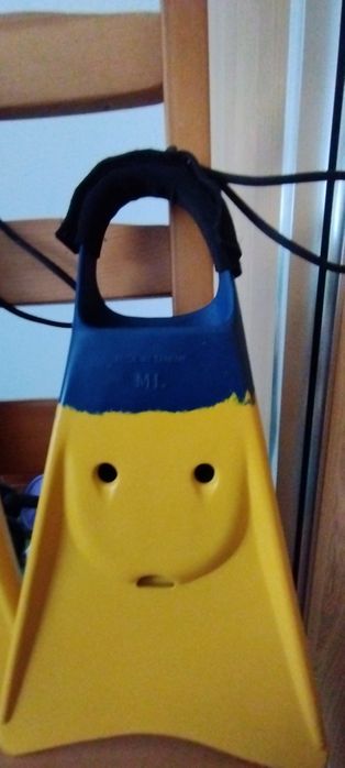 Pés pato pouco usados