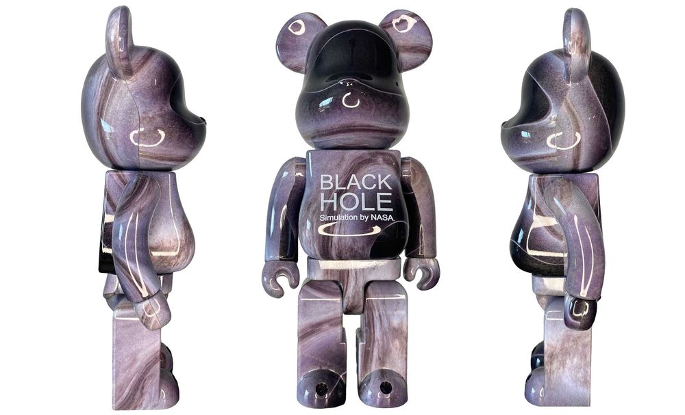 Bearbrick BLACK HOLE 28 cm (бірбрік) колекційна іграшка
