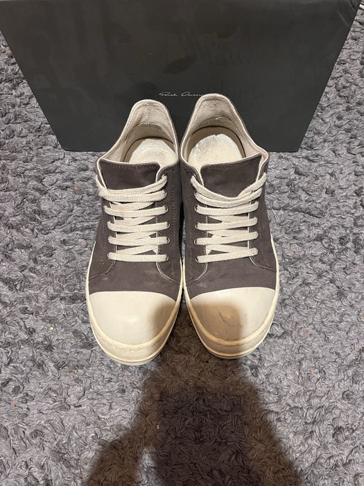 кеды Rick Owens ramones low