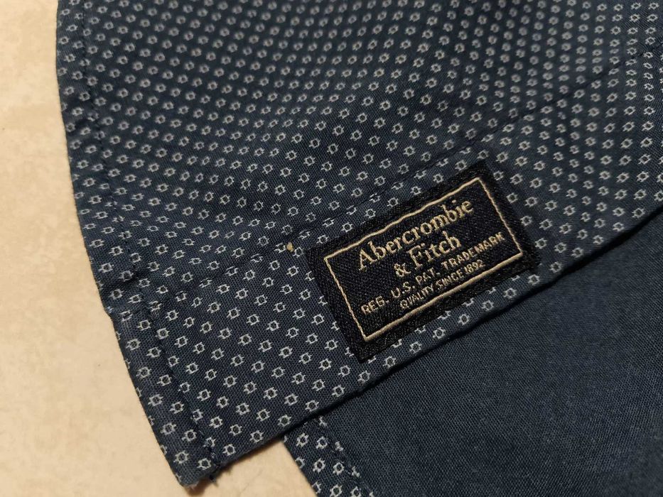 ABERCROMBIE & FITCH USA - NOWA! z LOGO Koszula Męska rozmiar XS