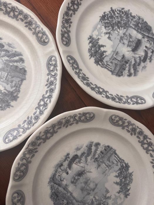 Vintage pratos rasos fabrica sacavem