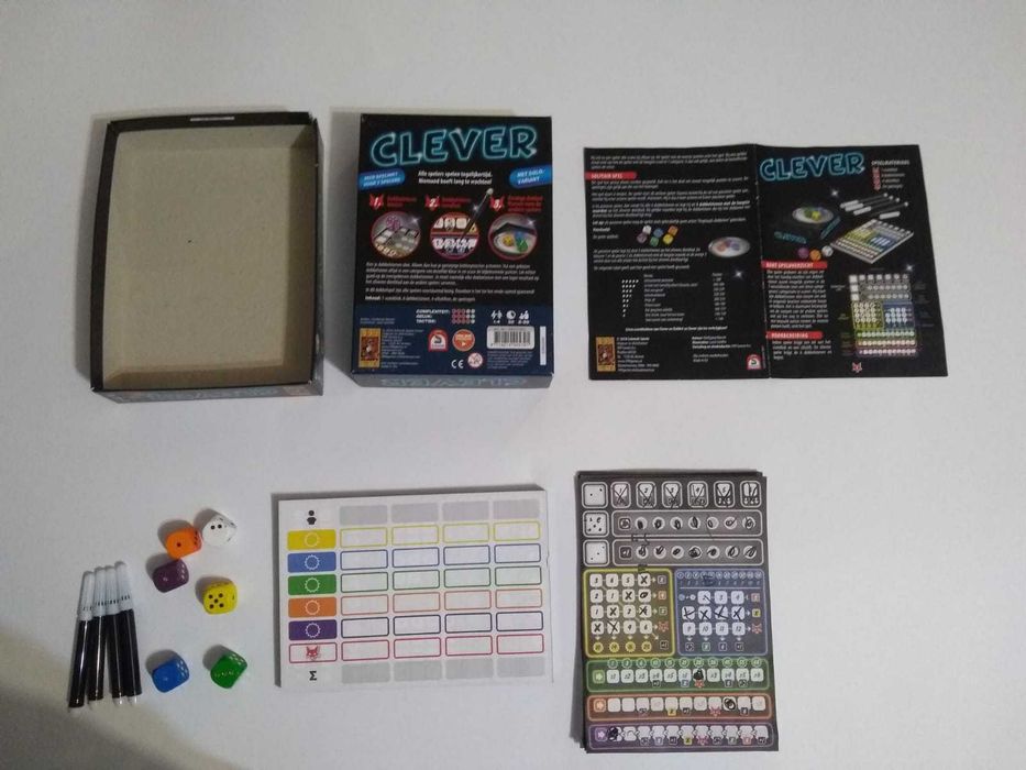 Игра настольная CLEVER, приехала с Нидерланды.