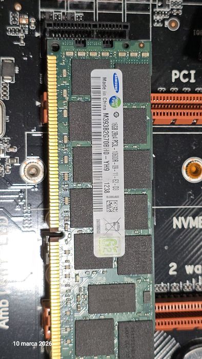 Płyta główna + procesor xeon E5 2696v3 18c/36t 160GBRAM