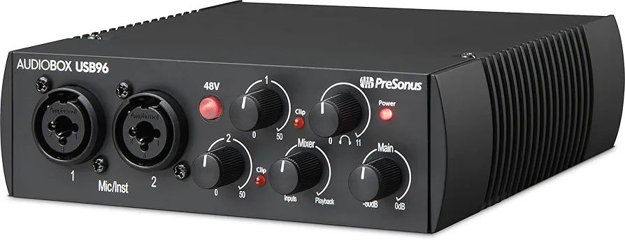 Placa de som presonus audiobox usb 96