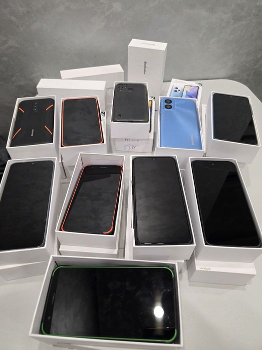 Бу та вітринні варіанти бюджетні телефони Blackview в наявності