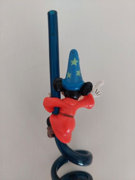 Mickey Mouse Myszka Miki słomka z figurką